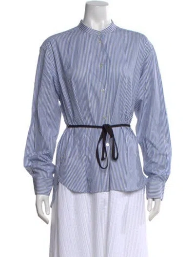 Pre-owned Barena Venezia Striped Long Dress W/ Tags In Multi