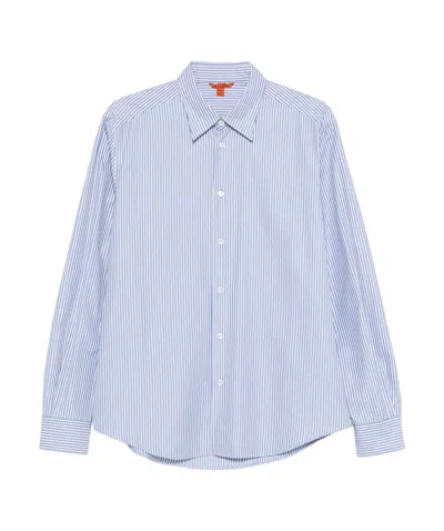 BARENA VENEZIA STRIPED LONG-SLEEVED SHIRT