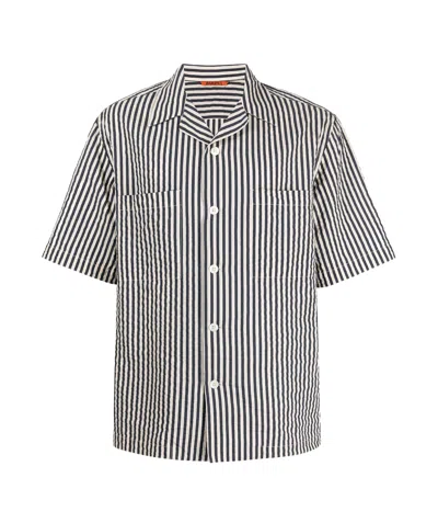 BARENA VENEZIA STRIPED SEERSUCKER SHIRT