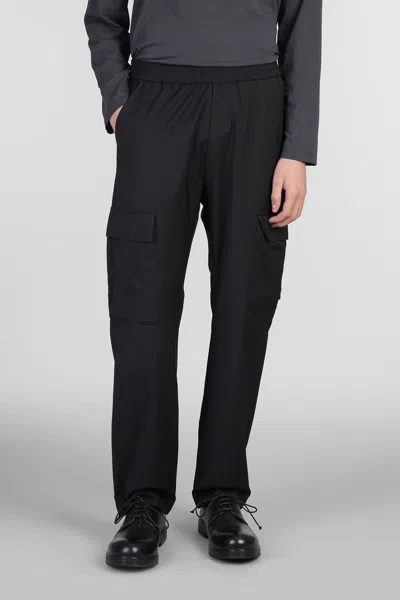 Barena Venezia Barena Rambagio Elasticated Waistband Tapered Trousers In Black