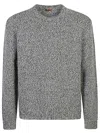 Barena Venezia Textured Knit Sweater With Cozy Fit And Versatile Style In Gray