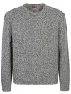 Barena Venezia Textured Knit Sweater With Cozy Fit And Versatile Style In Gray