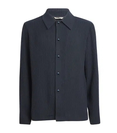 Barena Venezia Textured Shirt In Blue
