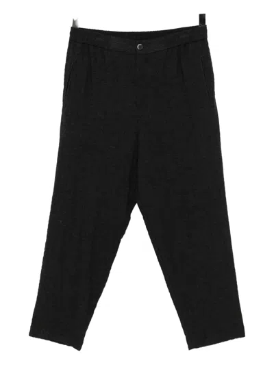 Barena Venezia Textured Trousers In Black