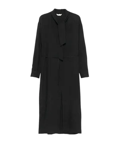 Barena Venezia Tie-neck Dress In Black