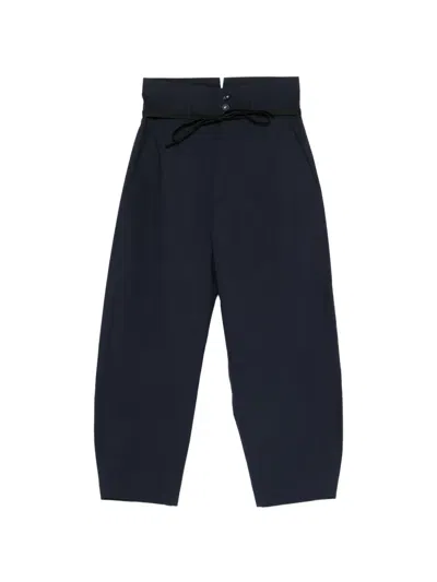 Barena Venezia Tie-waist Trousers In Blue