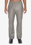 Barena Venezia Tosador Bita Elasticated-waistband Wool Trousers In Gray