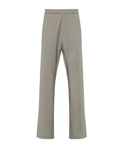 Barena Venezia Tosador Tropical Straight-leg Trousers In Gray