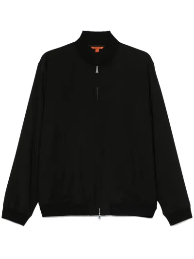 Barena Venezia Tropical Bomber Jacket In Black
