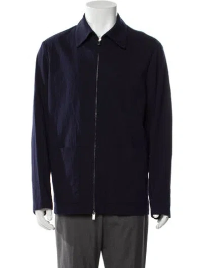 Pre-owned Barena Venezia Utility Jacket In Blue