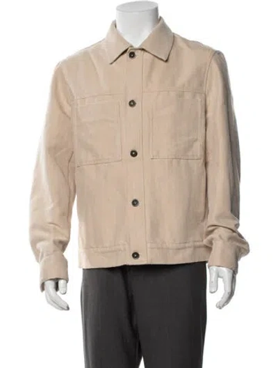Pre-owned Barena Venezia Utility Jacket W/ Tags In Neutral