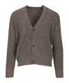 Barena Venezia Orlivo Stame Knitwear Brown In Black