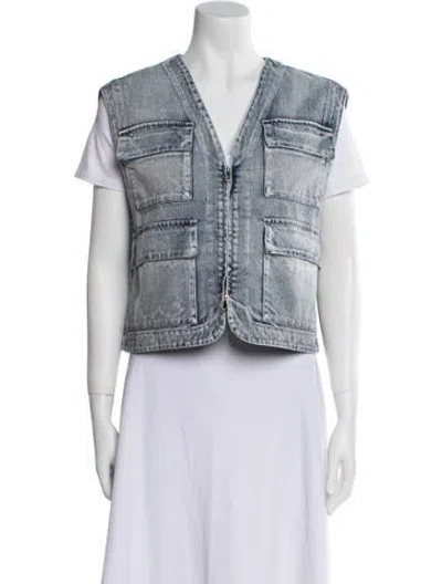 Pre-owned Barena Venezia Vest In Blue