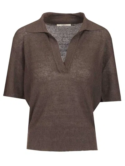 Barena Venezia Vibia Risada Knitwear Brown