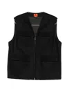 Barena Venezia Vico Multi-pocket Gilet In Red