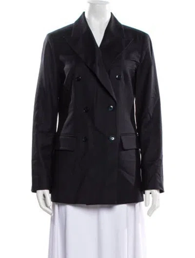 Pre-owned Barena Venezia Virgin Wool Blazer In Blue