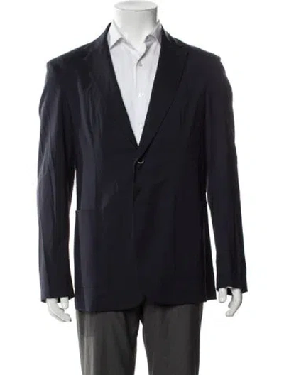 Pre-owned Barena Venezia Virgin Wool Blazer In Blue