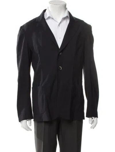 Pre-owned Barena Venezia Virgin Wool Blazer In Blue