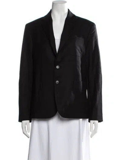 Pre-owned Barena Venezia Virgin Wool Blazer W/ Tags In Black