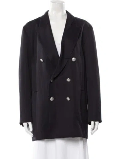 Pre-owned Barena Venezia Virgin Wool Blazer W/ Tags In Blue