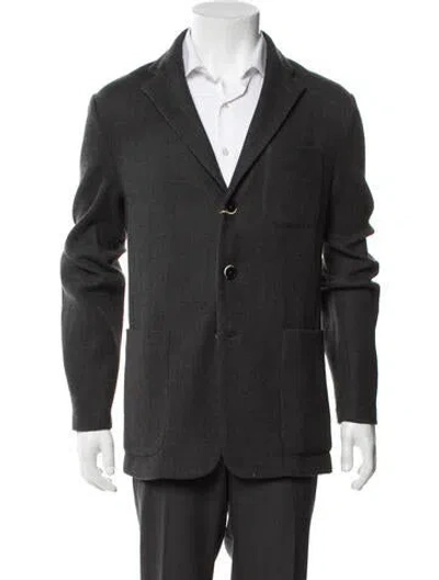 Pre-owned Barena Venezia Virgin Wool Blazer W/ Tags In Gray