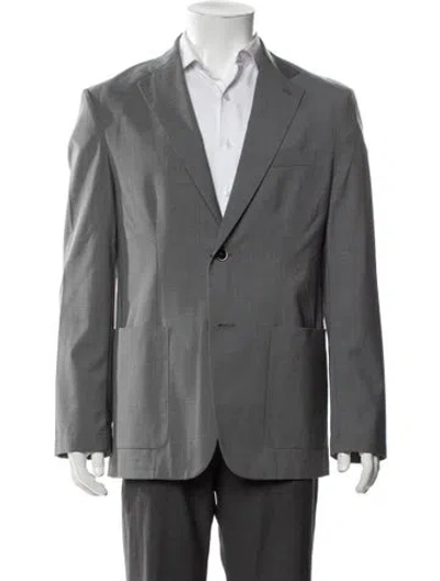 Pre-owned Barena Venezia Virgin Wool Blazer W/ Tags In Gray