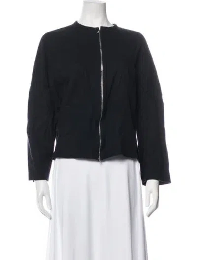 Pre-owned Barena Venezia Virgin Wool Jacket In Black/blue