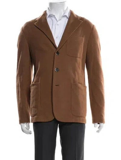 Pre-owned Barena Venezia Virgin Wool Jacket In Brown