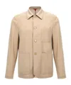 Barena Venezia Barena 'visal' Overshirt In Nude