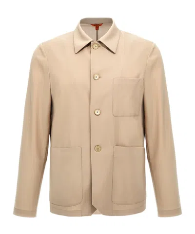 BARENA VENEZIA BARENA VISAL CURVED HEM OVERSHIRT