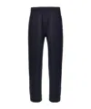 Barena Venezia Virgin-wool Straight-leg Trousers In Black