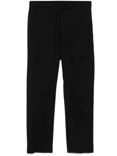 Barena Venezia Virgin-wool Straight-leg Trousers In Black