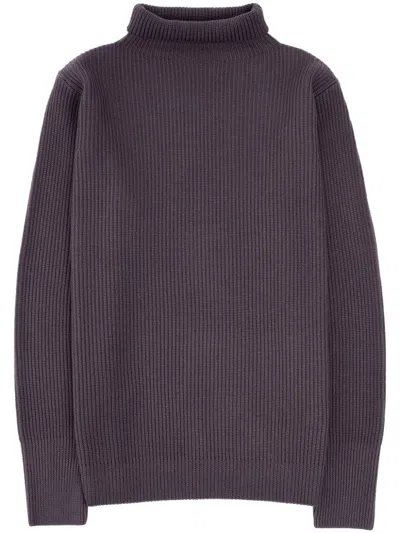 Barena Venezia Virgin Wool Sweater In Purple