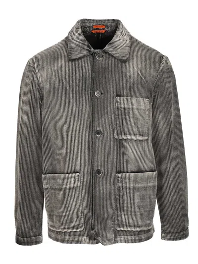 Barena Venezia Visal Olsar Shirts Black In Gray