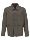 Barena Venezia Barena 'visal' Overshirt In Brown
