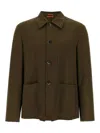 Barena Venezia Visal Overshirt In Green