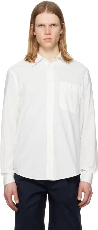Barena Venezia White Faziol Lassa Shirt In Bianco 510