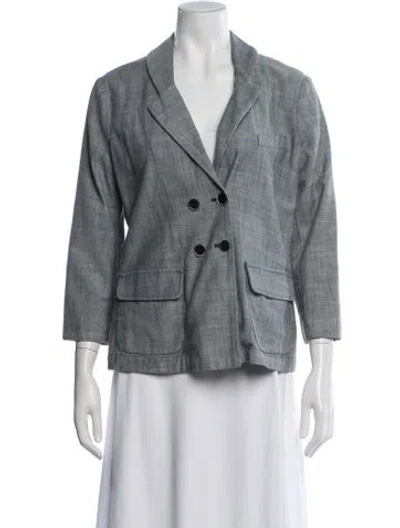 Pre-owned Barena Venezia Wool Blazer In Gray