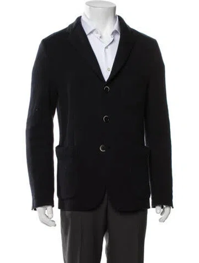 Pre-owned Barena Venezia Wool Coat In Black