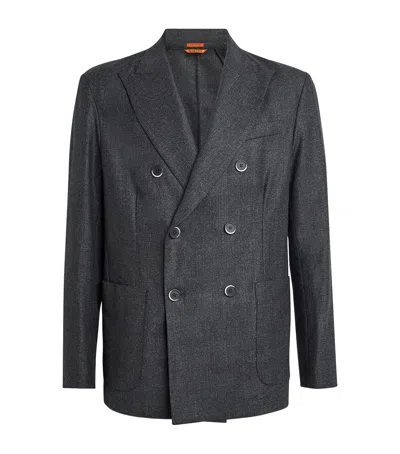 BARENA VENEZIA WOOL DOUBLE-BREASTED BLAZER
