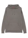 Barena Venezia Wool Long-sleeve Hoodie In Brown