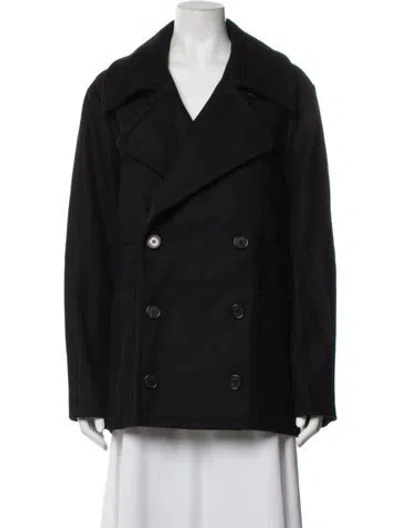 Pre-owned Barena Venezia Wool Peacoat W/ Tags In Black