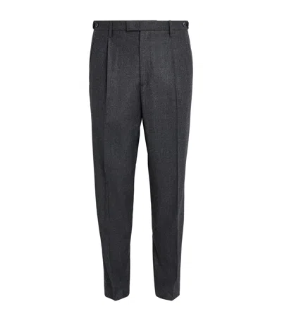 BARENA VENEZIA WOOL PLEATED TROUSERS