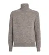 Barena Venezia Wool Speckled-knit Quarter-zip Sweater In Neutral