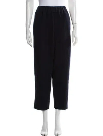 Pre-owned Barena Venezia Wool Straight Leg Pants W/ Tags In Blue