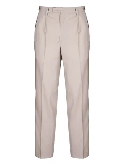 Barena Venezia Wool Tailored Trousers In Gray