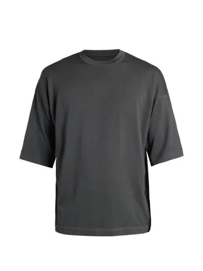 Barena Venezia Zaco Oversized Crew-neck T-shirt In Gray