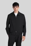 Barena Venezia Zaleto Casual Jacket In Black Wool In Black