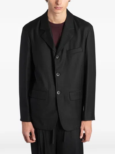 Barena Venezia Zener Notched-lapels Blazer In Black
