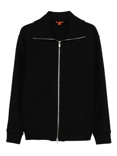 Barena Venezia Zip-front High-neck Jacket In Black